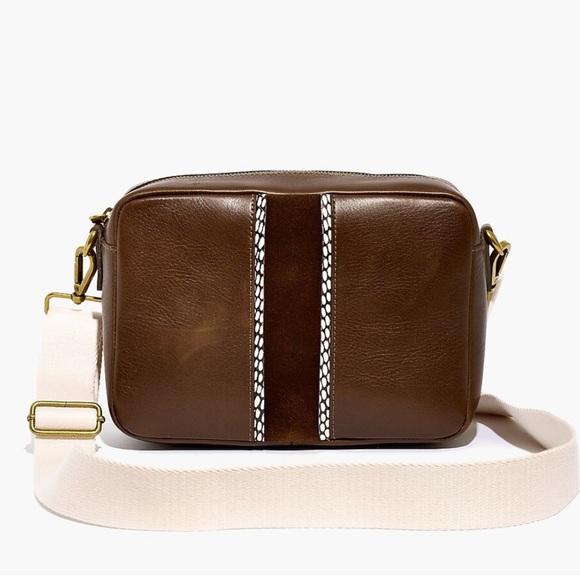 Madewell Handbags - NWT Madewell The Large Transport Camera Bag: Suede Inset Edition